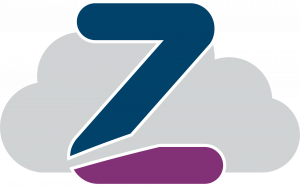 ZOOC cloud logo with transparent background