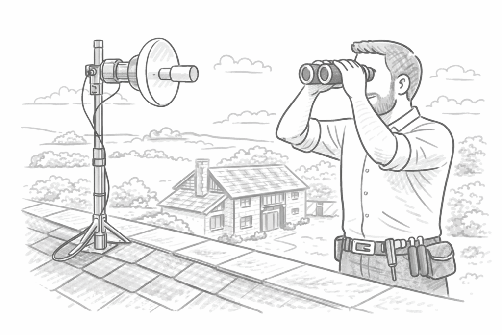 Wireless building link survey in newton abbot and devon